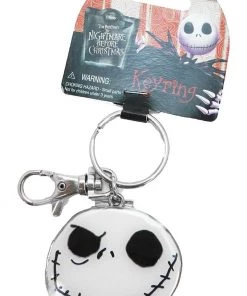 Monogram Disney The Nightmare Before Christmas - Good-Bad Day Face Colored Pewter Key Ring