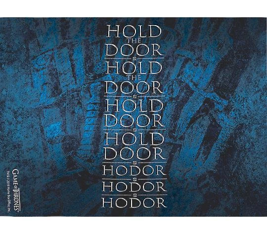 Game Of Thrones "Hold The Door Hodor" 16 Oz. Tervis Tumbler 4 Game Of Thrones "Hold The Door Hodor" 16 Oz. Tervis Tumbler