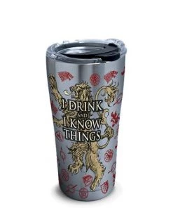 Game Of Thrones "I Drink And I Know Things" 20 Oz. Stainless Steel Tervis Tumbler