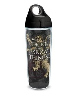 Game Of Thrones "I Drink And I Know Things" 24 Oz. Tervis Water Bottle TV Series