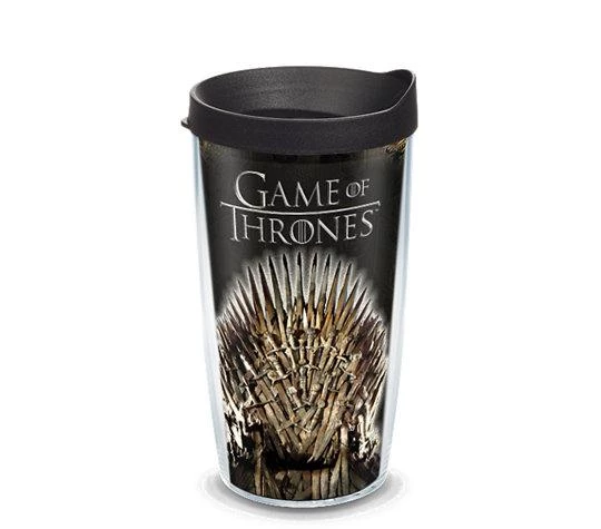 Game Of Thrones "Iron Throne" 16 Oz. Tervis Tumbler TV Series 3 Game Of Thrones "Iron Throne" 16 Oz. Tervis Tumbler TV Series