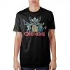 Bioworld Gremlins Group Black Adult Fitted T-shirt Movies