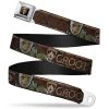 Buckle-Down Guardian Of The Galaxy ADULT Seatbelt Belt - GROOT Face Marvel