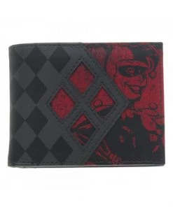 Bioworld DC Comics - Harley Quinn Men's Bi-fold Wallet