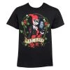 Changes DC Comics - Harley Quinn - Men's Black Mad Love T-Shirt