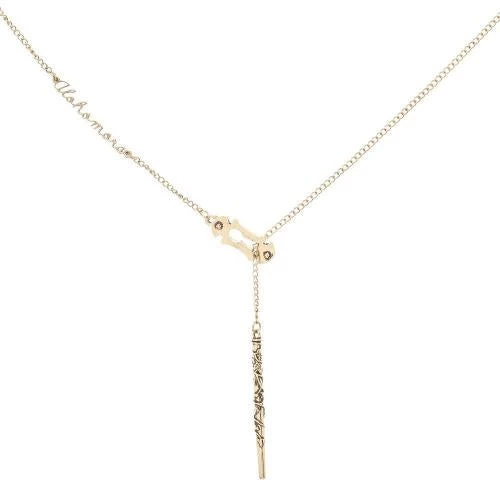 Bioworld Harry Potter Alohomora Lariat Charm Necklace 4 Bioworld Harry Potter Alohomora Lariat Charm Necklace