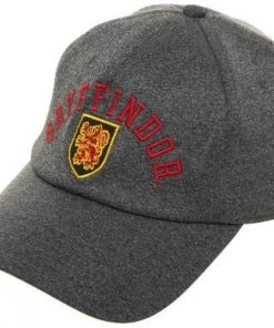 Bioworld Harry Potter Gryffindor Charcoal Grey Adjustable Hat Movies