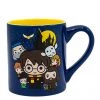 Silver Buffalo Movies Harry Potter Blue & Yellow Chibi Group Ceramic Mug