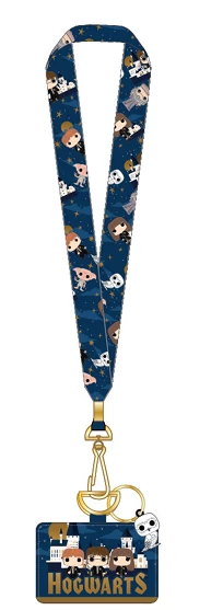 Loungefly Harry Potter Hogwarts Lanyard With Card Holder 3 Loungefly Harry Potter Hogwarts Lanyard With Card Holder