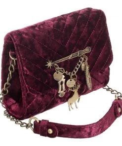 Bioworld Movies Harry Potter Spells Quilted Sidekick Crossbody Bag