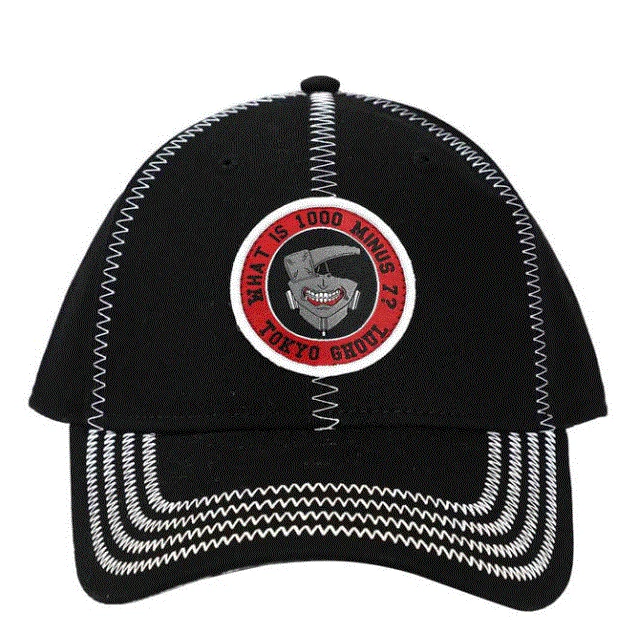 Bioworld Tokyo Ghoul What Is 1000 Minus 7? Contrast Stitching Hat 4 Bioworld Tokyo Ghoul What Is 1000 Minus 7? Contrast Stitching Hat
