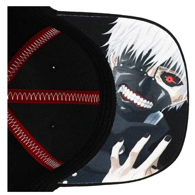 Bioworld Tokyo Ghoul What Is 1000 Minus 7? Contrast Stitching Hat 6 Bioworld Tokyo Ghoul What Is 1000 Minus 7? Contrast Stitching Hat