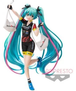 Banpresto Anime Hatsune Miku Racing Miku Espresto PVC Statue
