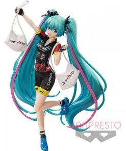 Banpresto Anime Hatsune Miku Racing Miku Espresto PVC Statue