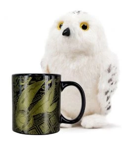 Kidrobot Harry Potter Hedwig Plush And Golden Snitch Mug Set