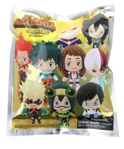 Monogram Anime My Hero Academia 3D Collectible Key Ring Blind Bag Novelty Accessory