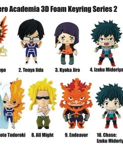 Monogram My Hero Academia Series 2 - 3D Foam Collectible Bag Clip In A Blind Bag