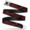 Buckle-Down Movies A Nightmare On Elm Street Logo Full Color Black/Reds Seatbelt Belt