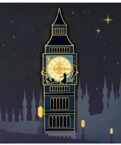 Loungefly Disney- Peter Pan Clock 3'' Inches PIN