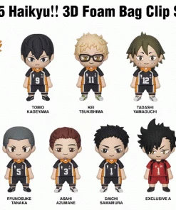 Monogram Haikyuu!! 3D Foam Bag Clip In Blind Bag