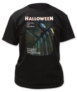 Impact Movies Halloween Movie Michael Myers Adult Fitted T-shirt