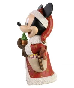 Enesco SANTA MICKEY MOUSE BIG FIGURINE Disney