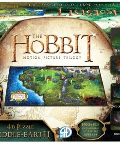 4D Cityscape The Hobbit Middle Earth 4D Puzzle