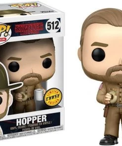 Funko Pop- Netflix - Stranger Things Jim Hopper CHASE Variant Vinyl Figure Funko Pops!