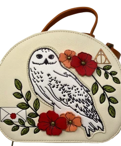 Loungefly Harry Potter - Hedwig The Owl Floral Crossbody Bag Purse