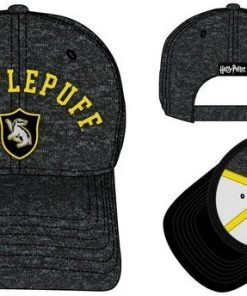 Bioworld Harry Potter Hufflepuff Cationic Adjustable Strap Baseball Cap