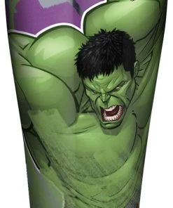 Tervis Marvel - Hulk Iconic Insulated Travel Tumbler With Lid, 30oz - Stainless Steel, Silver
