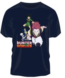 Bioworld Hunter X Hunter Group Navy Men's T-shirt T-shirts