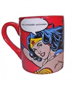 Silver Buffalo DC Comics I Am Wonder Woman Coffee Mug