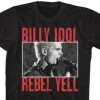 American Classics Billy Idol Singing Rebel Yell Adult T Shirt Music
