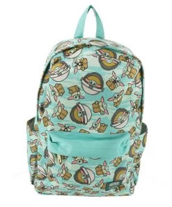 Loungefly Star Wars Baby Yoda Toss Pattern The Mandalorian Backpack