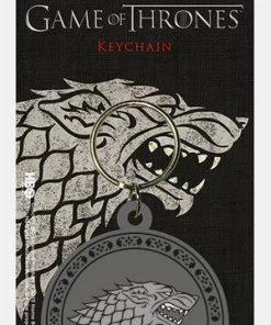Bioworld Game Of Thrones - House Stark Plastic Keychain