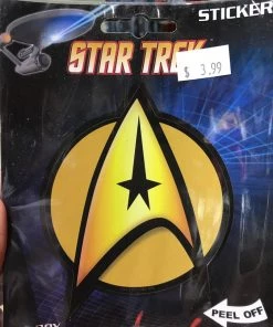 ATA-BOY INC Star Trek Command Sticker Movies