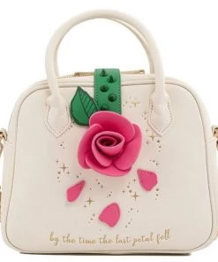 Loungefly Disney Beauty And The Beast Rose Crossbody Bag Purse