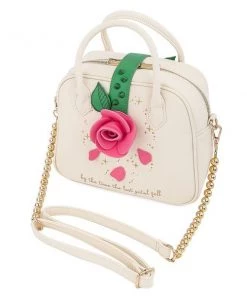 Loungefly Disney Beauty And The Beast Rose Crossbody Bag Purse 10 Loungefly Disney Beauty And The Beast Rose Crossbody Bag Purse