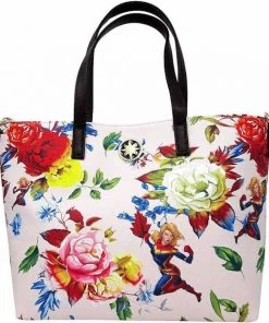 Loungefly Marvel Captain Marvel Floral Purse