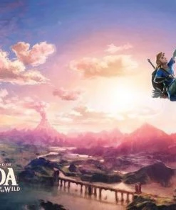 USAopoly Video Games The Legend Of Zelda "Scaling Hyrule" 1000 Pc. Puzzle