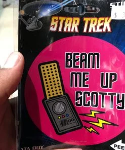 ATA-BOY INC Star Trek - Beam Me Up Scotty Die Cut Vinyl Movies