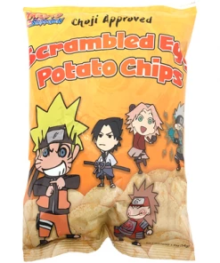 Asian Food Grocer Naruto Shippuden Scrambled Egg Potato Chips 54g