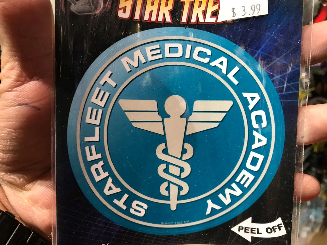ATA-BOY INC Movies Star Trek Starfleet Medical Die-Cut Sticker 4 ATA-BOY INC Movies Star Trek Starfleet Medical Die-Cut Sticker