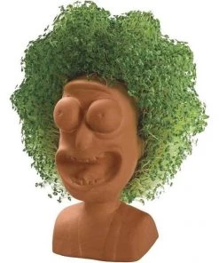 NECA Rick And Morty Chia Pet Rick Decorate Planter 5 NECA Rick And Morty Chia Pet Rick Decorate Planter