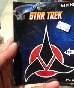 ATA-BOY INC Movies Star Trek Stickers