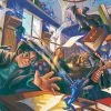 New York Puzzle Company Harry Potter Pesky Pixies - 300 Piece Jigsaw Puzzle 1 New York Puzzle Company Harry Potter Pesky Pixies - 300 Piece Jigsaw Puzzle