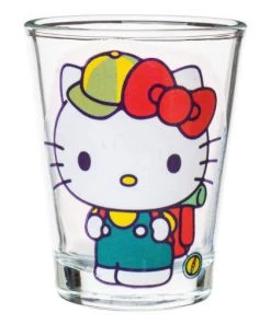Silver Buffalo Hello Kitty Camping 4pc. 1.5oz. Mini Glass Set Houseware 7 Silver Buffalo Hello Kitty Camping 4pc. 1.5oz. Mini Glass Set Houseware