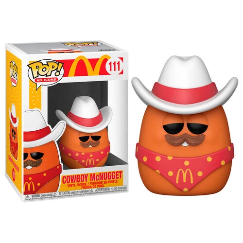 Funko Pop! Ad Icons: McDonald's - Cowboy Nugget Funko Pops! 4 Funko Pop! Ad Icons: McDonald's - Cowboy Nugget Funko Pops!