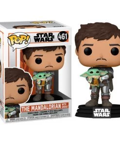 Funko Pops! Funko POP! Star Wars: The Mandalorian - Mando Holding Child